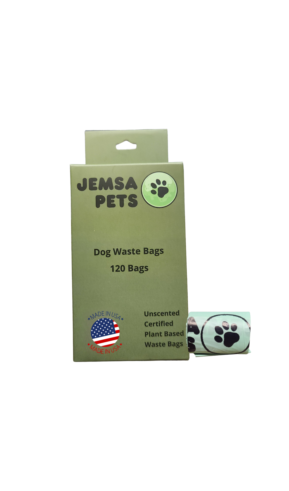 Compostable Dog Waste Bags | 3 Pack Bundle |360 count | ASTM 6500 and OK Compost Certified